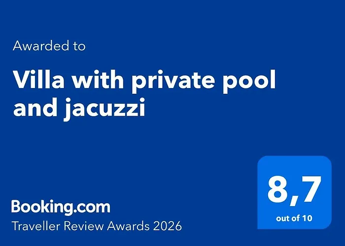 With Private Pool And Jacuzzi Willa